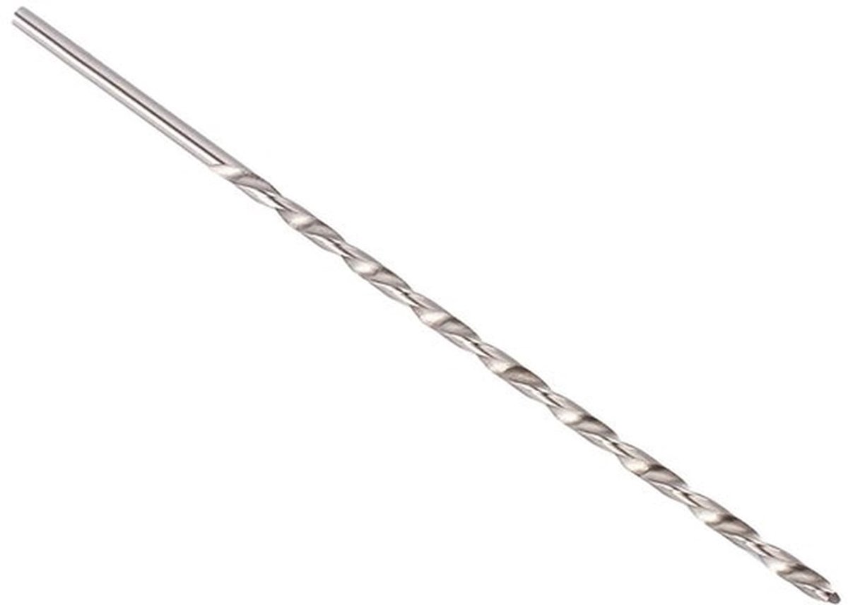 4mm Extra Lange HSS Boor voor Metselwerk en Hout - 200mm Lengte voor Snel en Efficiënt Boren in Diverse Materialen
