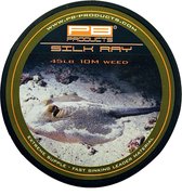 PB Products - Silk Ray Leader materiaal - 10 meter - Weed (45 lb)