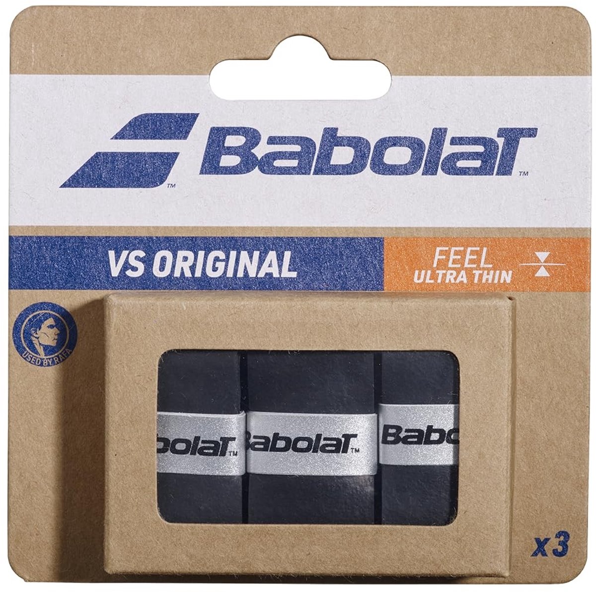 Solidchoice - Overgrip voor Tennisrackets, 3 Stuks