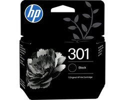 HP 301 pack de 2 cartouches d'encre noir/trois couleurs authentiques