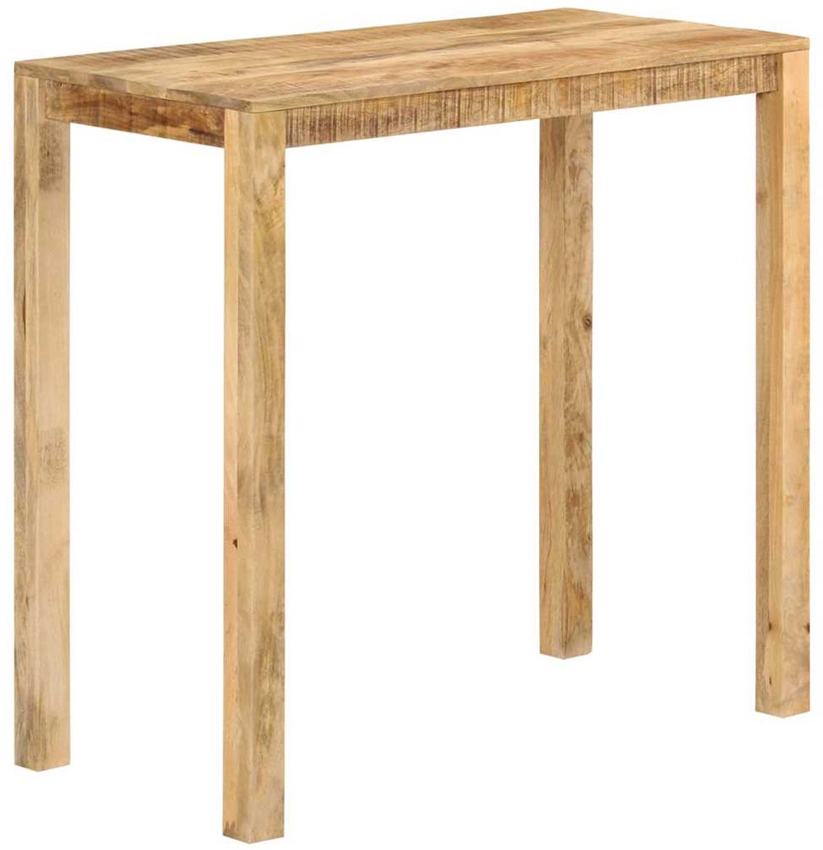 vidaXL Bartafel - 112x55x108 - cm - massief - mangohout Bruin