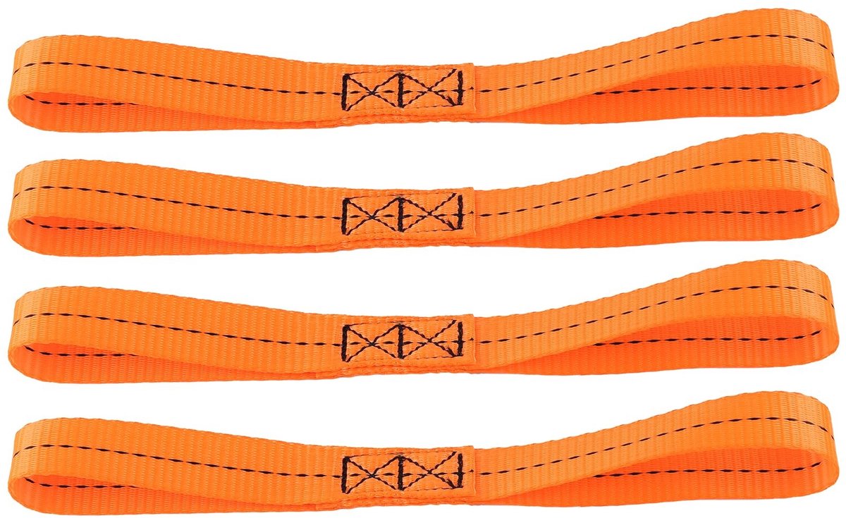 Solidchoice - Set van 4 Duurzame Sjorlussen voor Ladingbeveiliging