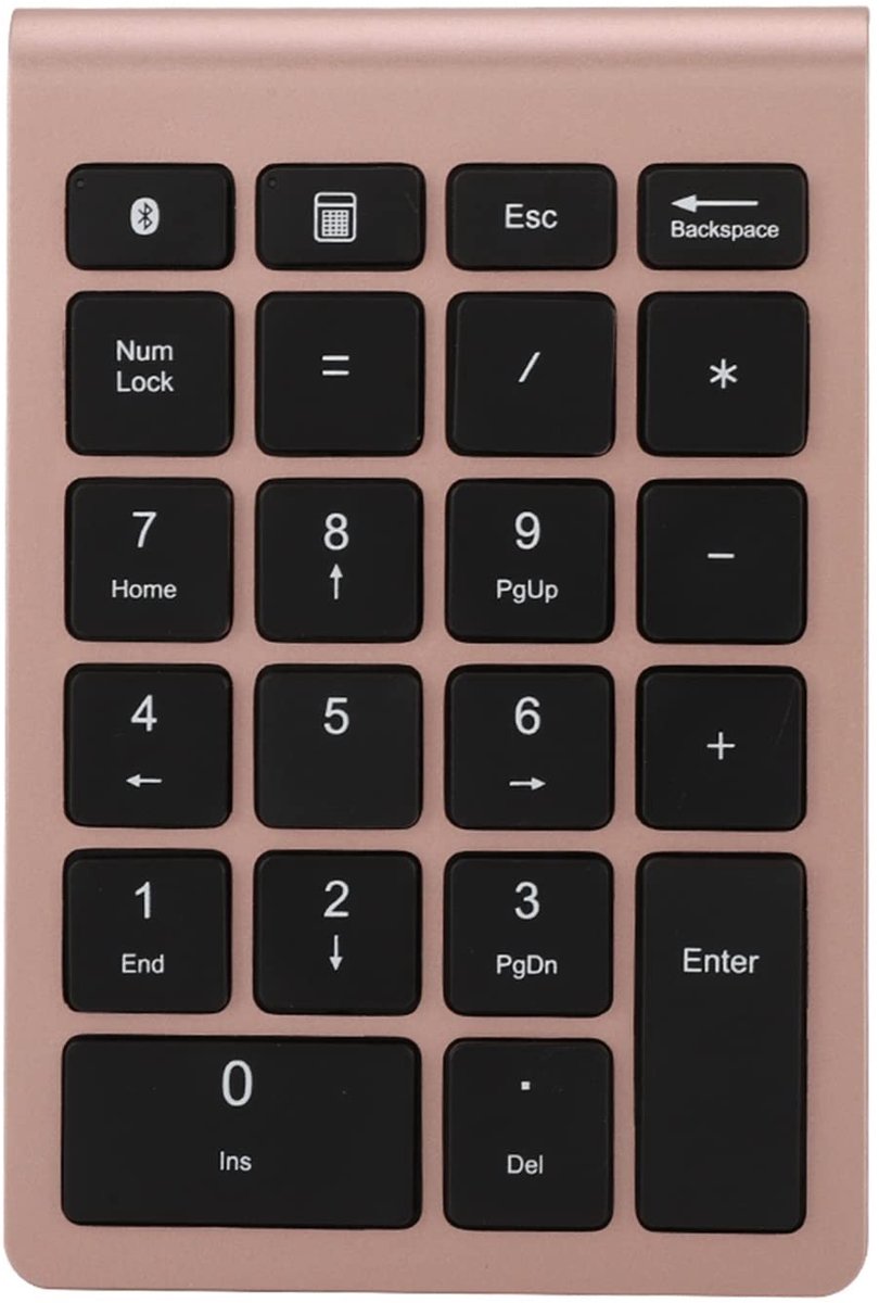 Solidchoice - Draadloos Numeriek Toetsenbord met 22 Toetsen en C-type Adapter