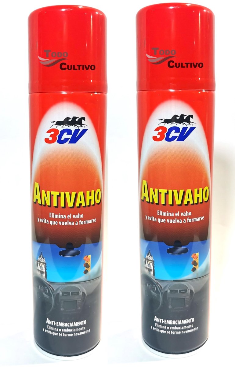 Solidchoice - Anti-condens Glasspray, 2 Stuks à 520 ml