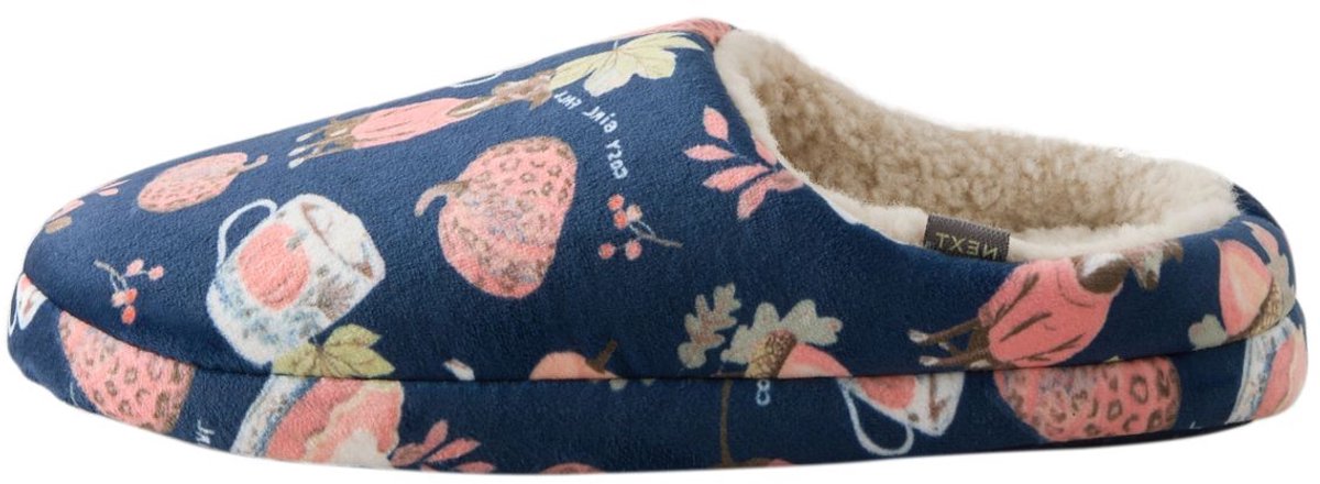 Next - Dames - Pantoffelmuiltjes - Blauw