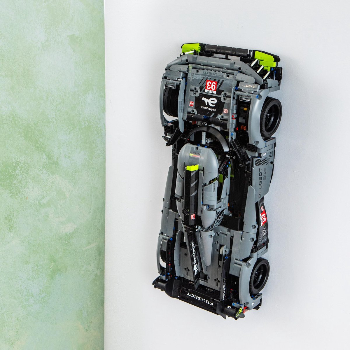 Solidchoice - Wandmontagehaak voor Lego Technic Auto Display