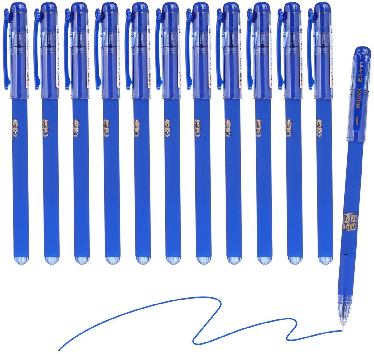 Solidchoice - 24 Stuks Gelpennen 0.5mm voor Schrijven en Notities