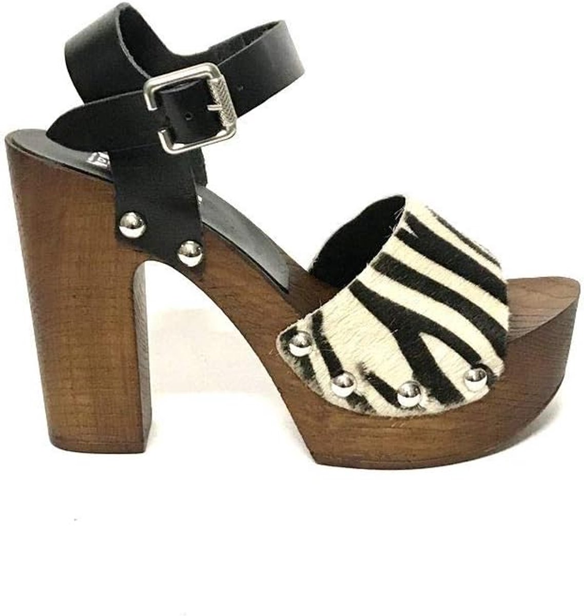 Sandals Holy hoof shoes made of leather for horses Zebra Follie, zebra - ShopVlot