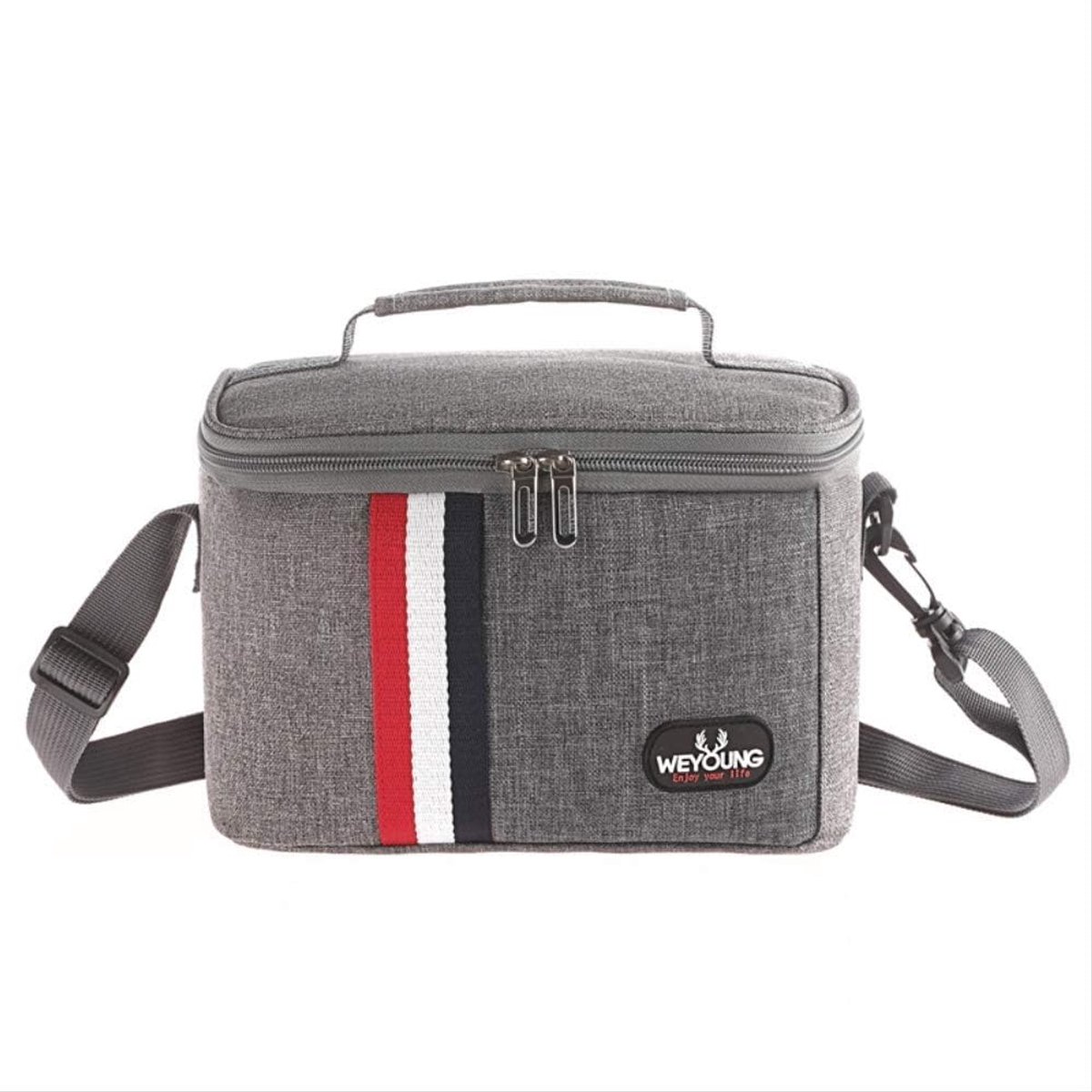 Thick Handbag, Then Bag Color Insulation Bag Outdoor Isolation Lunch Bag Picnic Bag 22 x 15.5 x 14 cm Backpack Freezer - ShopVlot