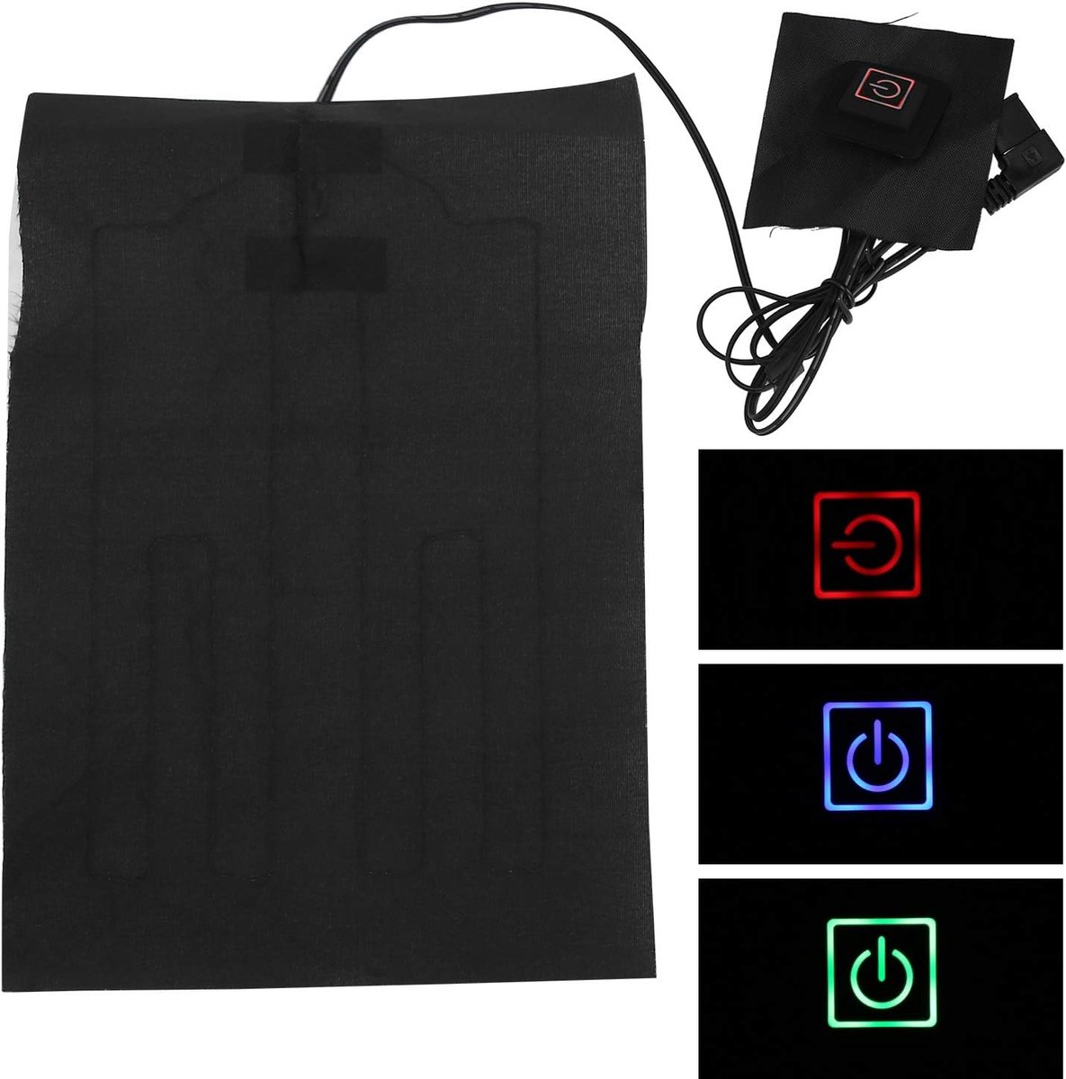 Elektrisch Verwarmd Pad, Verwarming Doek Winter Warmte Heater USB Elektrische Heater Verstelbare Huisdier Heater Warm - ShopVlot