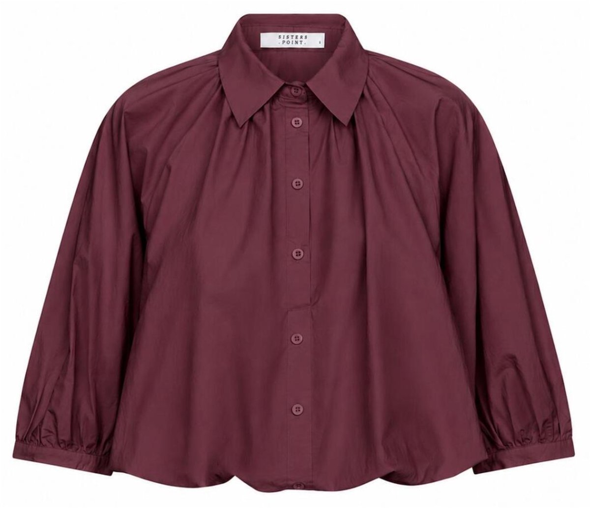 Sisters Point Fiora-BARREL2 - Dames Jeans - Brown Wash - Maat M