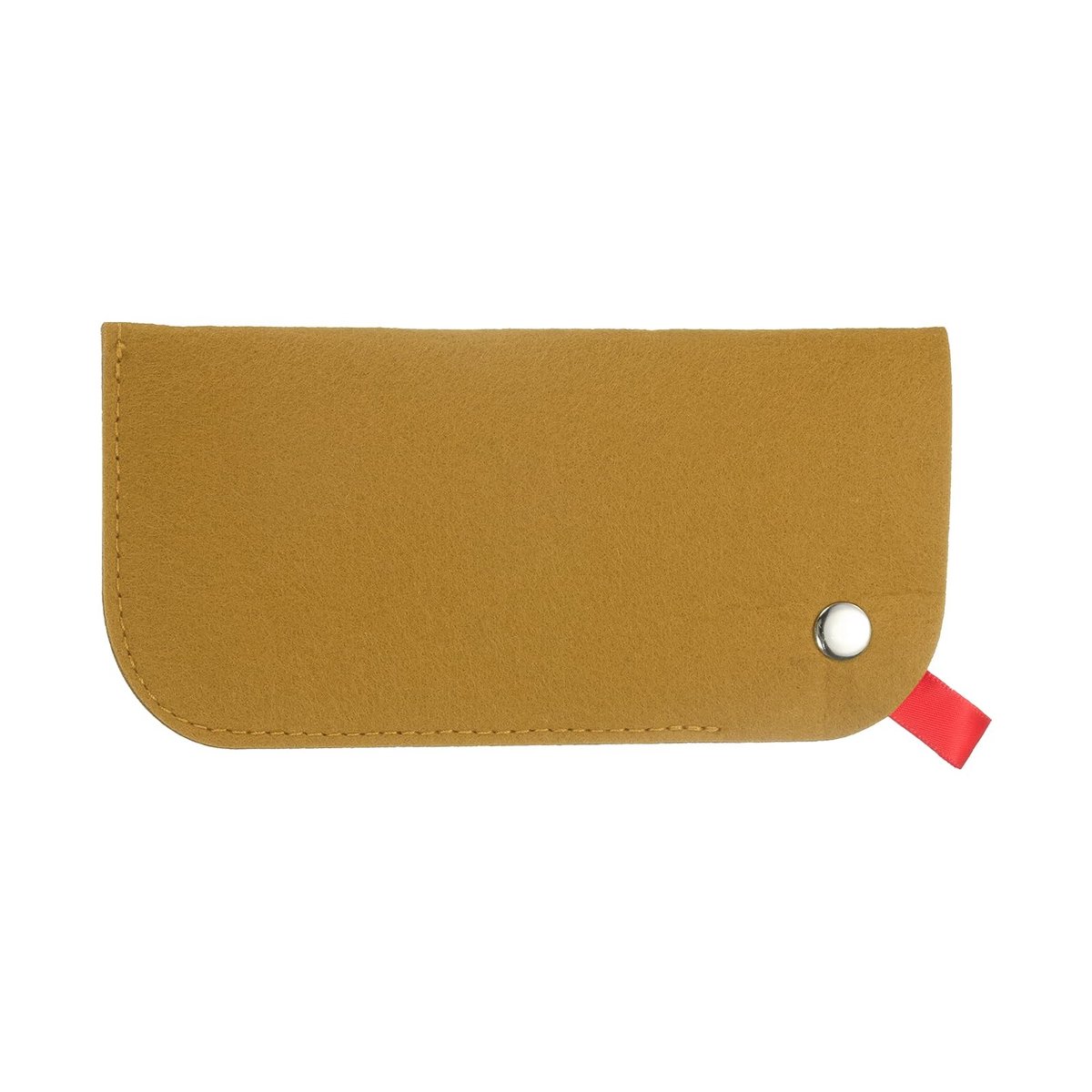 Solidchoice - Draagbare Bril Etui van Vilt in Bruin