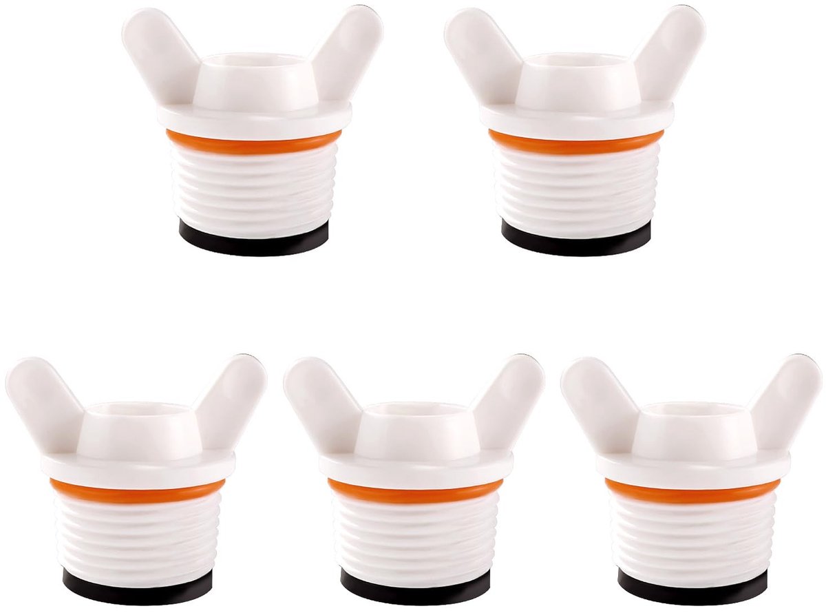 Solidchoice - Set van 5 PPR Draadkappen met Vlinderhandvat