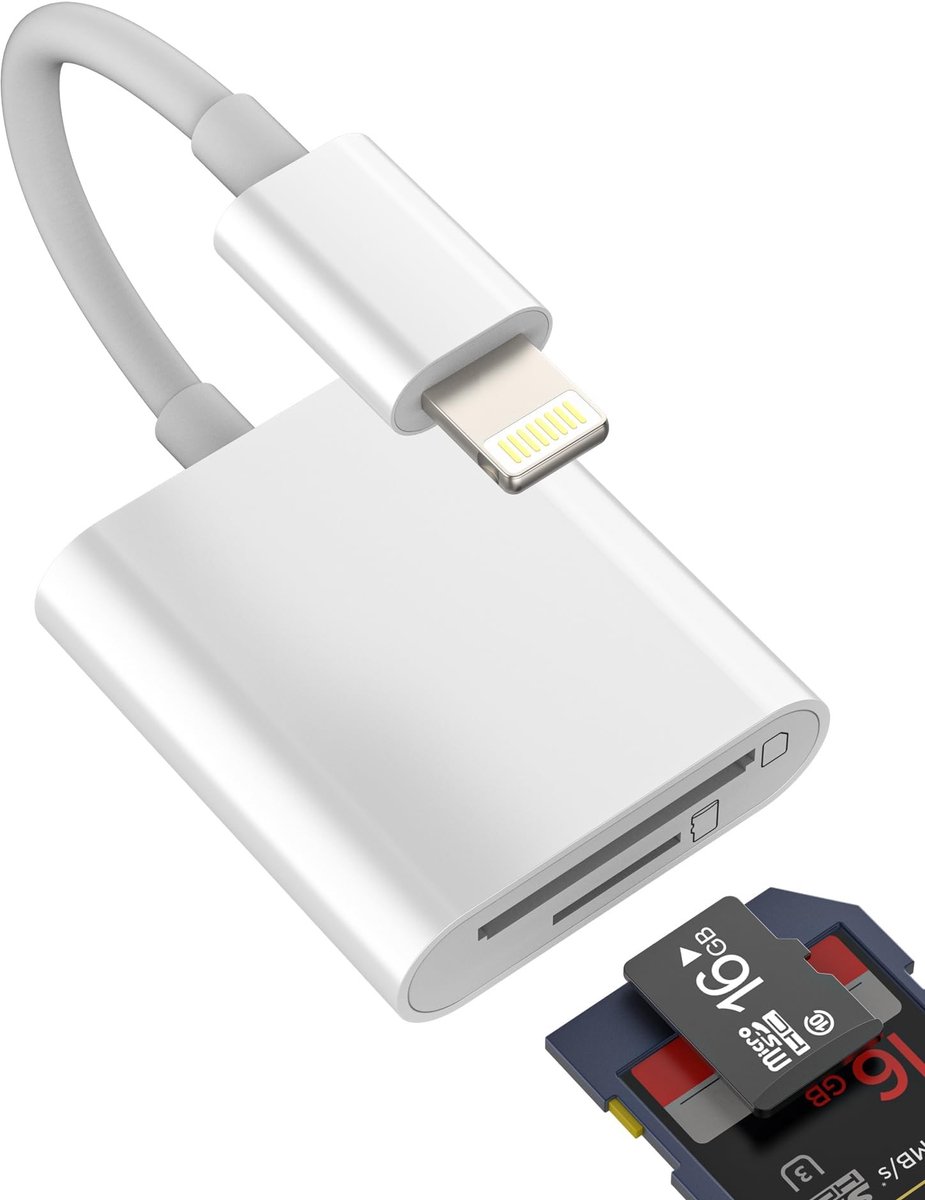 Solidchoice - SD/Micro SD Kaartadapter voor Snelle Gegevensoverdracht