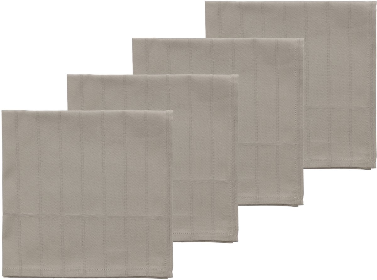 Södahl Essence – Suite One Stoffen servetten 45 x 45 cm 4 stuks Nature