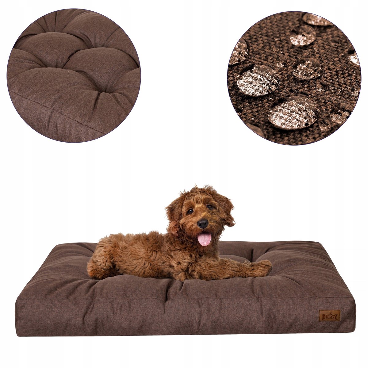 Waterproof Hondenkussen L 90x70cm - Comfortabel & Duurzaam