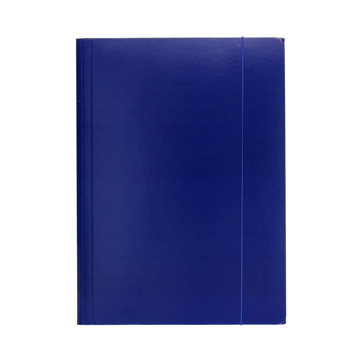 NATUNA A4 kaart met elastiek, marineblauw