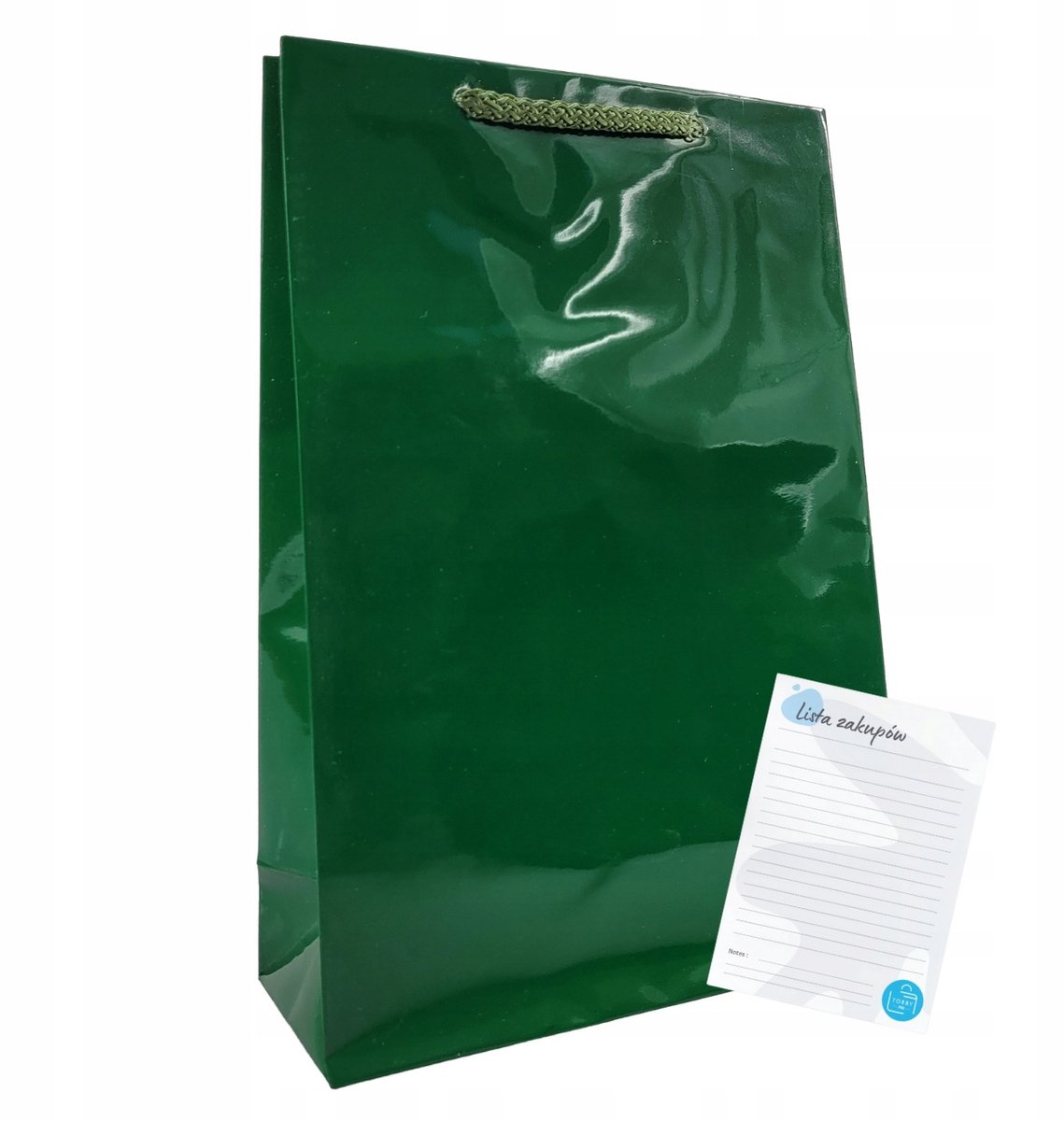Groene gelatine kleipapiertjes cadeauzakjes 25 stuks - 17x7x25cm