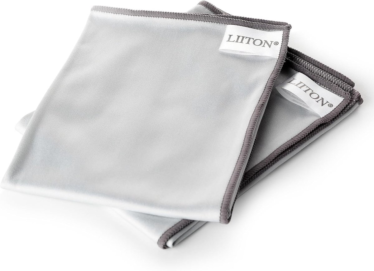 Viva Scandinavia Crystal Polish Cloth Set of 2, Microfiber, Unit - ShopVlot