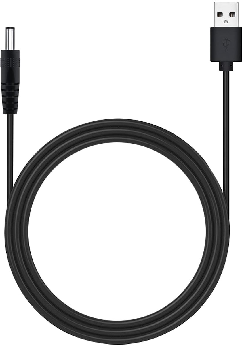 USB to DC 5V 3A, Power Cable USB to 5V DC 0.5 x 0.3 cm, Universal Cable for Routers, Laptops, LED Lights, Cameras and - ShopVlot