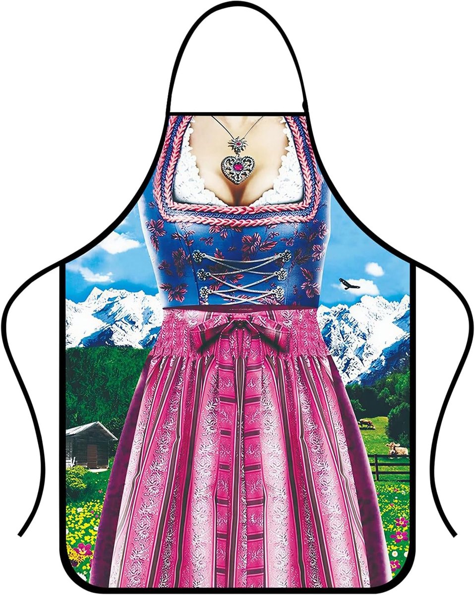 Oktoberfest schort, Beierse schorten, schort voor heren, kookschort grappig, geschikt voor het Oktoberfest - ShopVlot