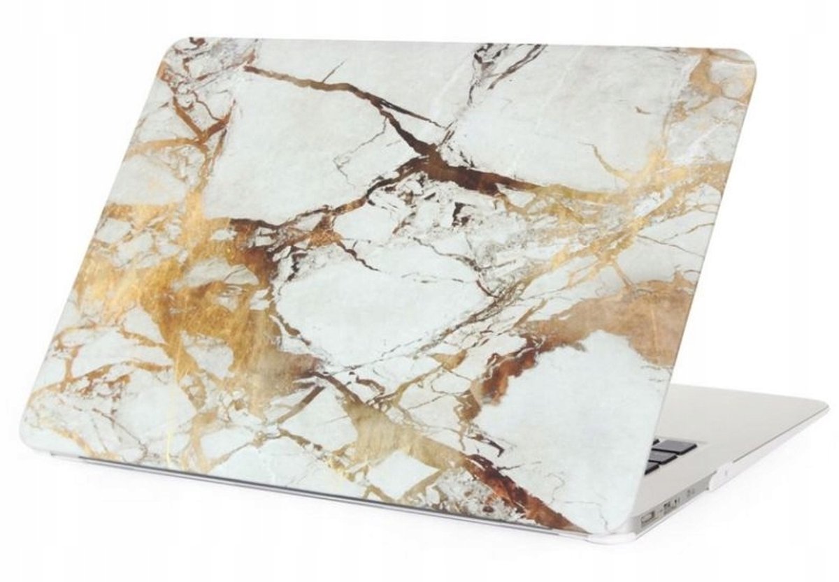 Hoes MacBook Air 13" A1369/A1466 - Goud Marmer harde hoes