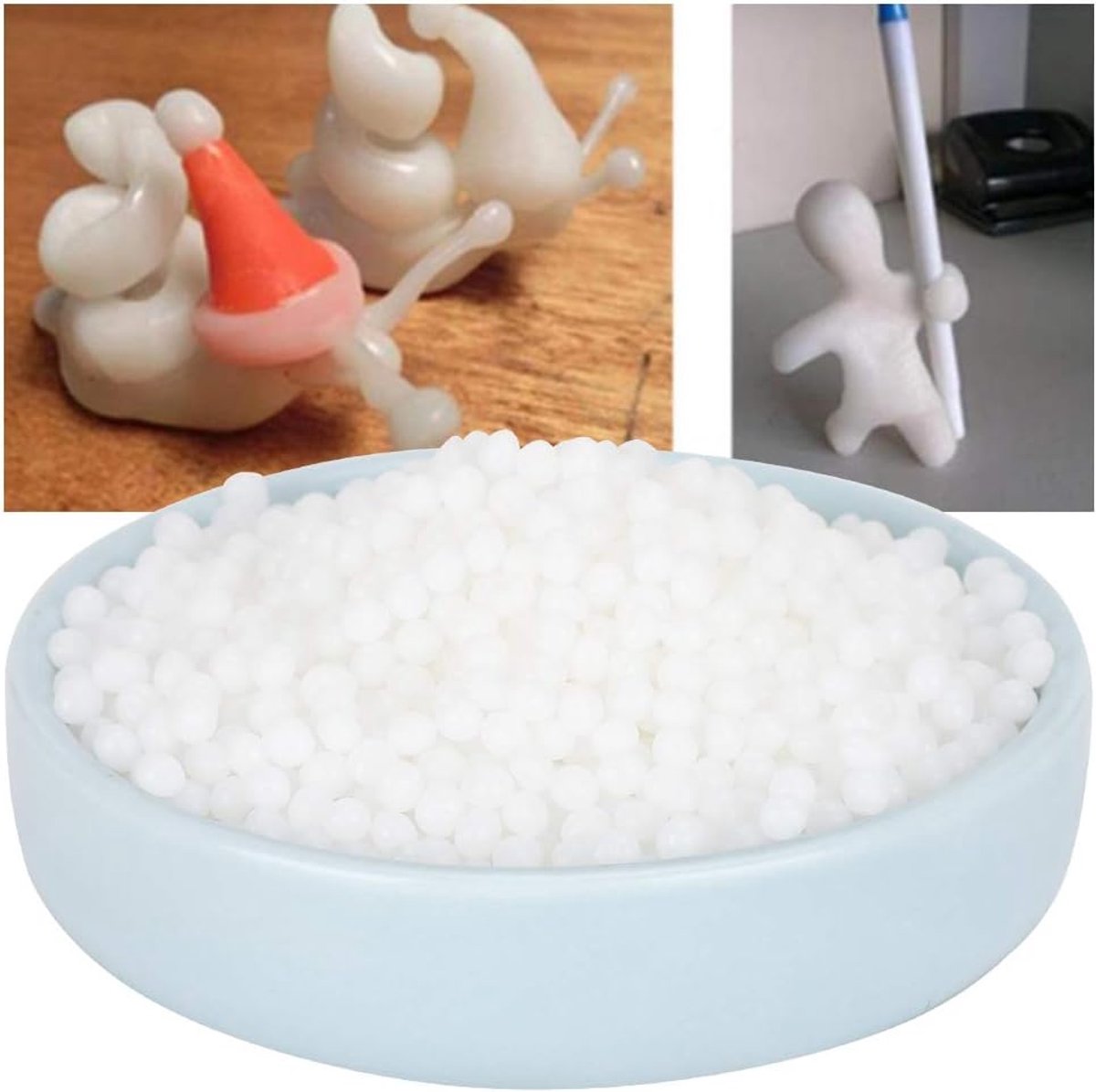 Moldable polymorphic, thermoplastic pellets, plastic pellets Thermoplastic beads Crafts for DIY - ShopVlot