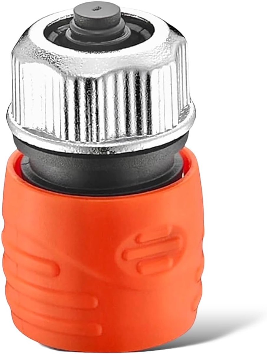 Tuinslangconnector 1/2 inch met waterstop - snelkoppeling - tapconnector - eenvoudig te gebruiken - ShopVlot
