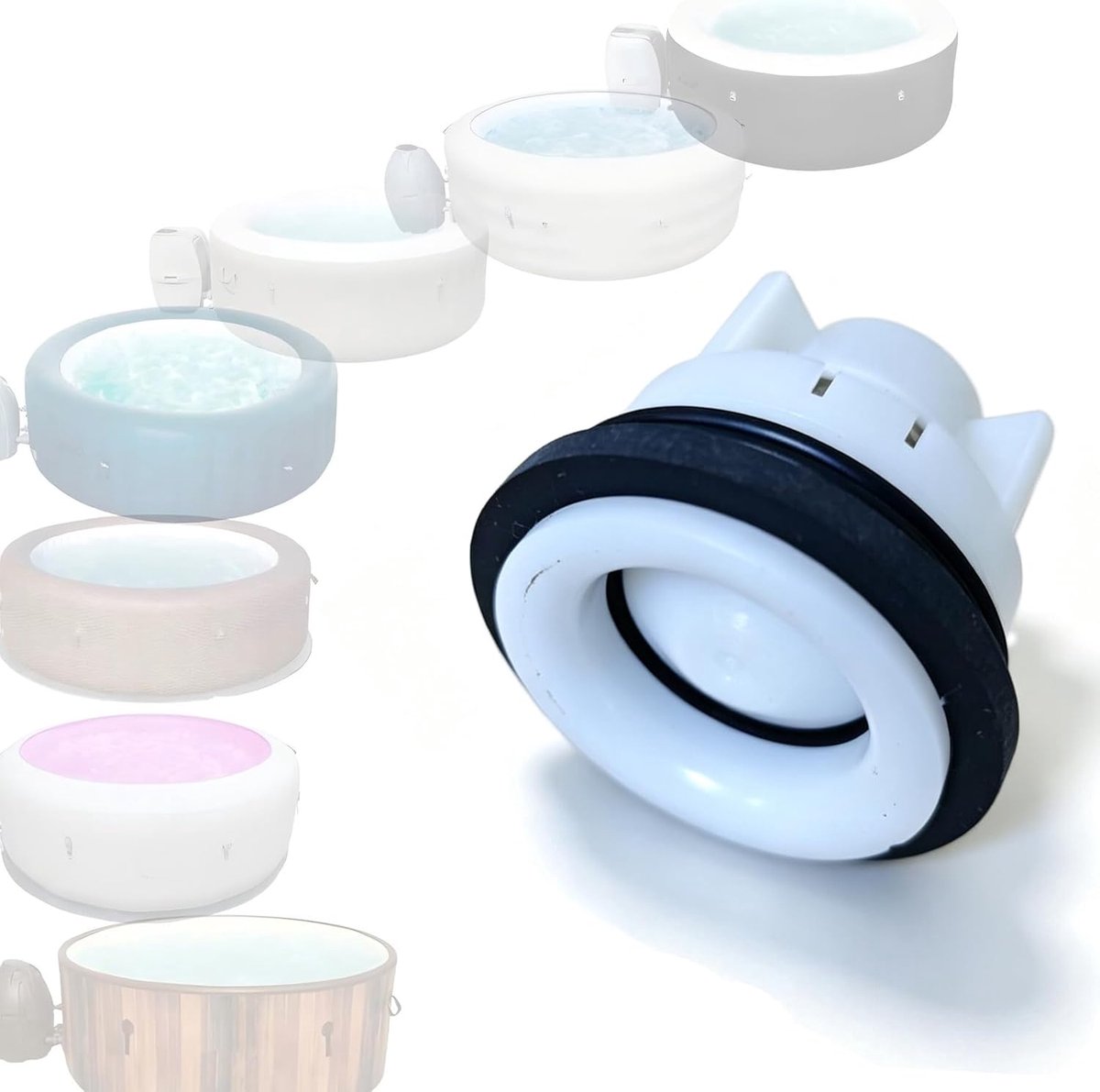 Clip-on terugslagklep voor Lay-Z-Spa Coleman SaluSpa AirJet - ShopVlot