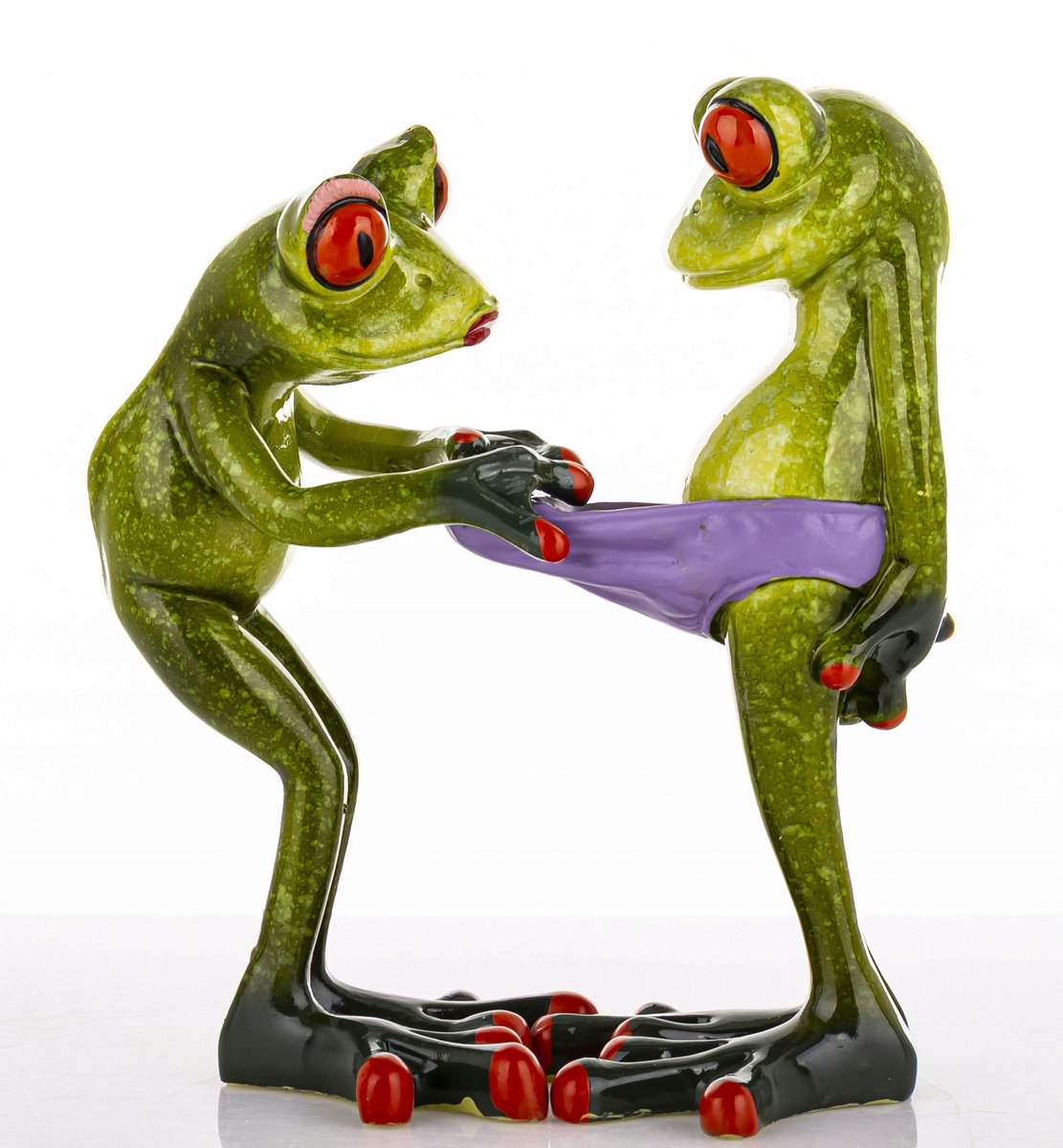 Grappige Kikker Figuur - Humoristische Decoratie voor Thuis