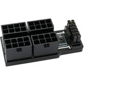 Adapter PCI-E 5.0 12-pin naar 32-pin - zwart - geschikt voor RTX 5090Ti & 4080 - krachtige verbinding tot 600 watt - ShopVlot