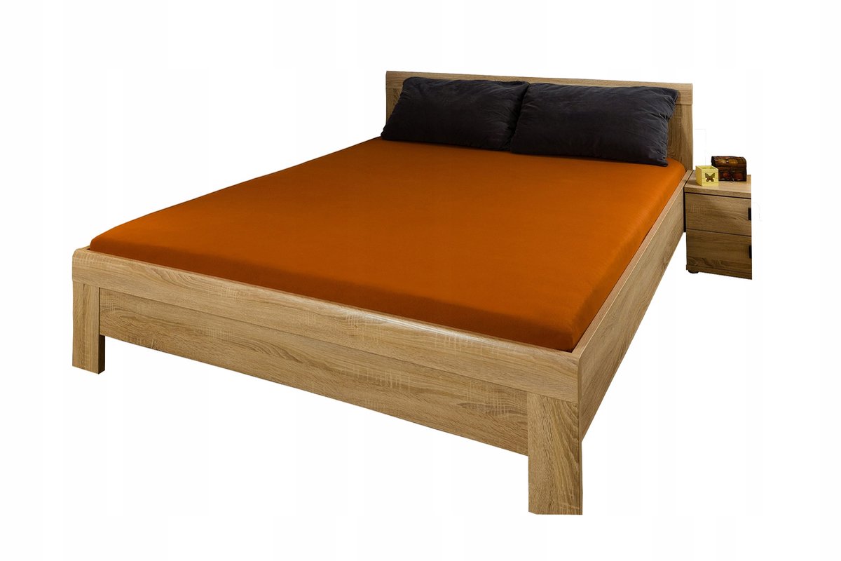 Jersey Hoeslaken 100x200cm met Elastiek - 30cm Hoog - 25 Kleuren
