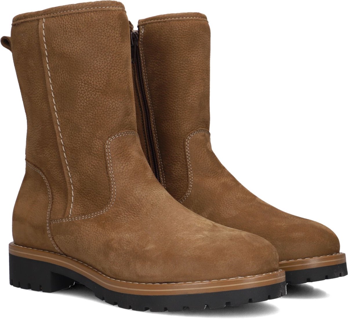 AYANA 763 Boots Dames - Camel - Maat 38