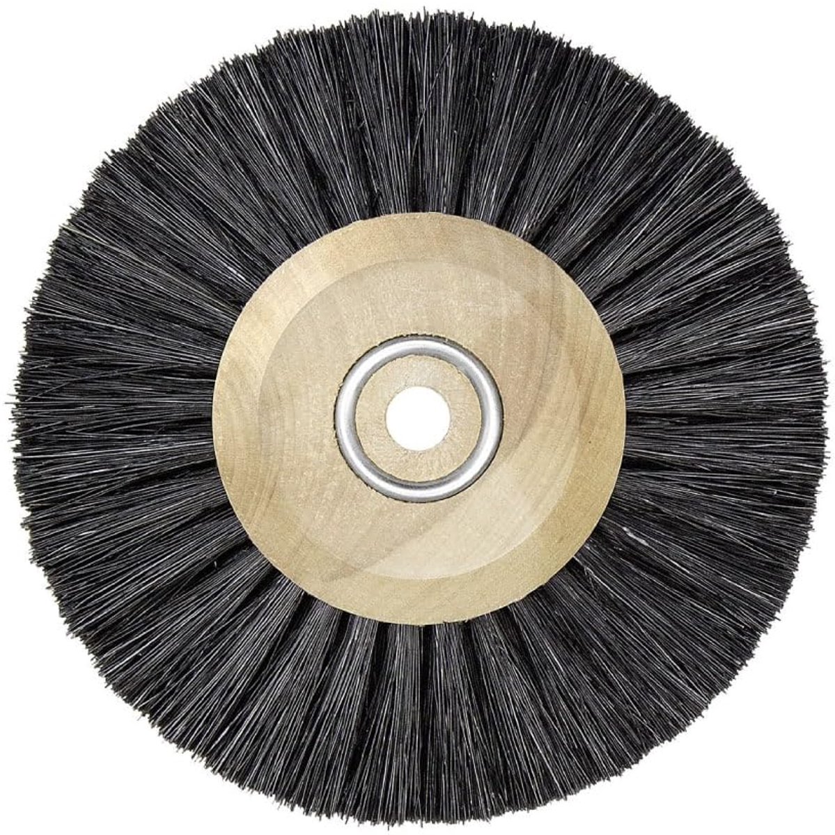 Polishing Wheel Hard Brush Bristle 3 Rows 55mm Hand Tools, Black, Black - ShopVlot