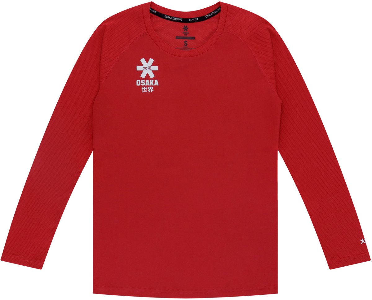Osaka Women Training Tee Long Sleeve Rood