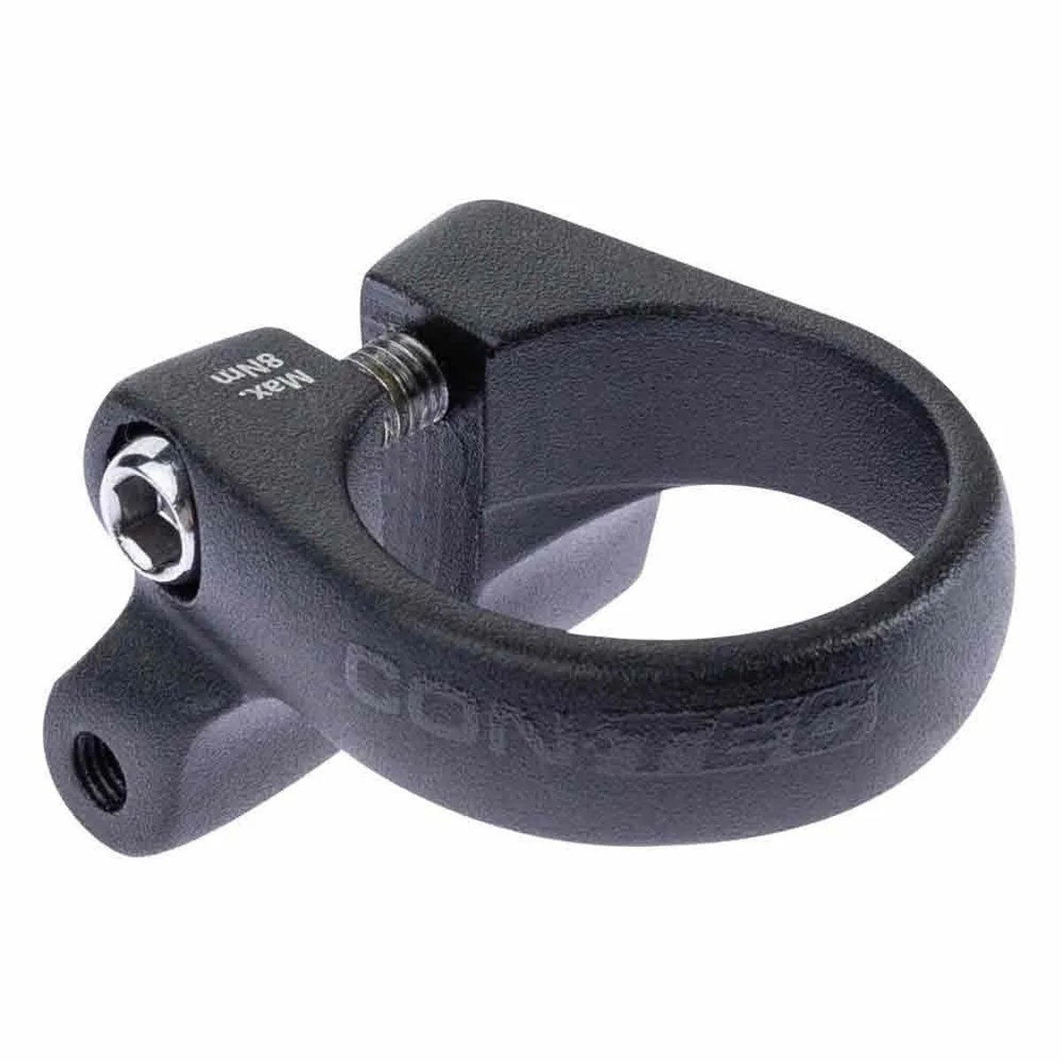 Contec Rack Support Zadelklem Zilver 28.6 mm