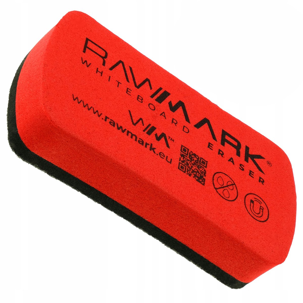 Magnetische wisser voor whiteboard - Rode spons