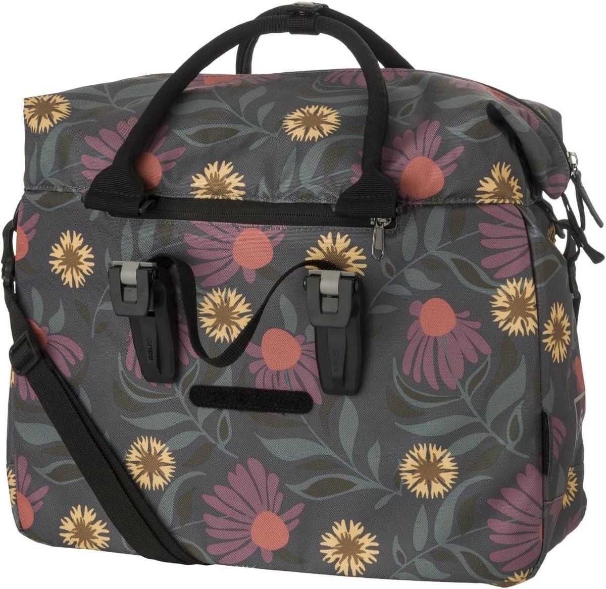 Fastrider NYLA shopper fietstas - waterafstotend polyester - ruime inhoud - ideaal voor dagelijks gebruik - ShopVlot