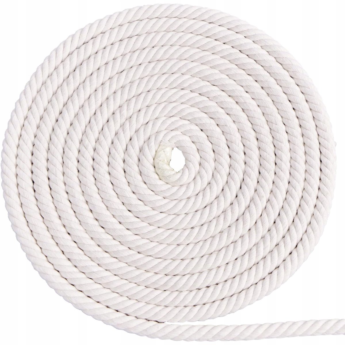 Merkloos Katoenen Touw 10mm - Sterk & Decoratief - Per Meter