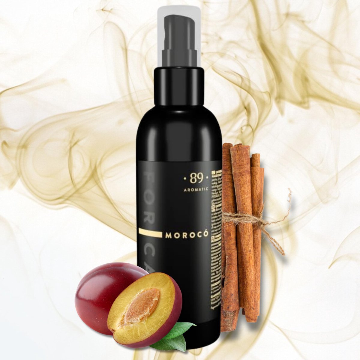 Auto Geurspray & Geurverwijderaar – Kaneel, Pruim & Tonkaboon Geur 100ml, Langdurige Auto Luchtverfrisser Spray, Tegen - ShopVlot
