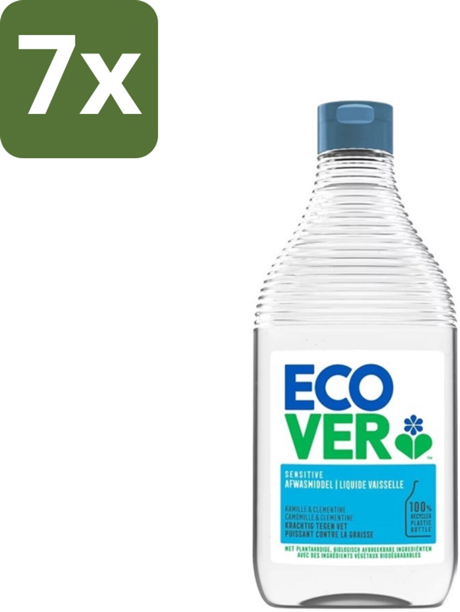 Ecover - Afwasmiddel - Kamille & Clementine - 950 ml - Bulkverpakking - 7 stuks