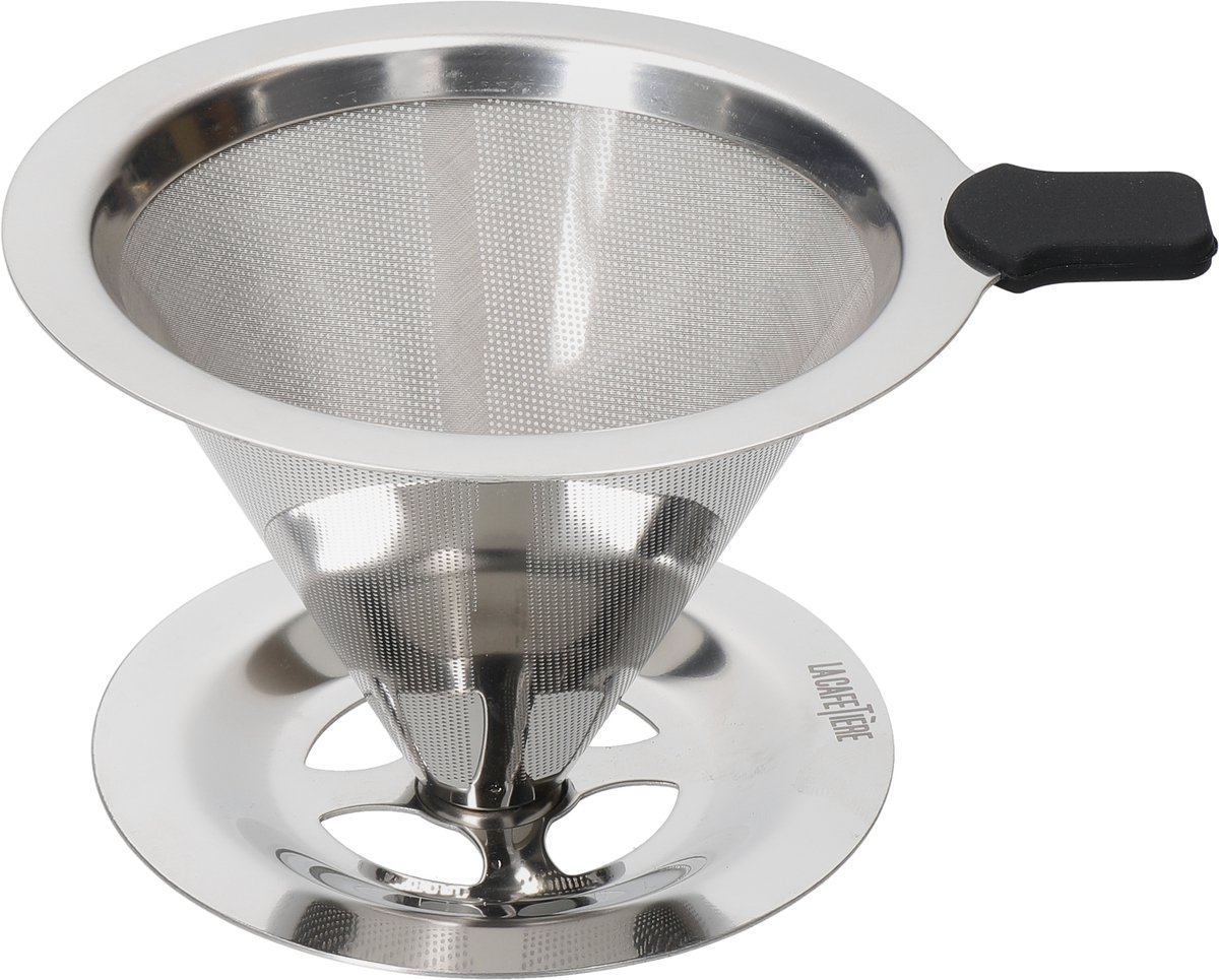 La Cafetière - Koffiefilter - Slow Coffee Maker - RVS - Zilver