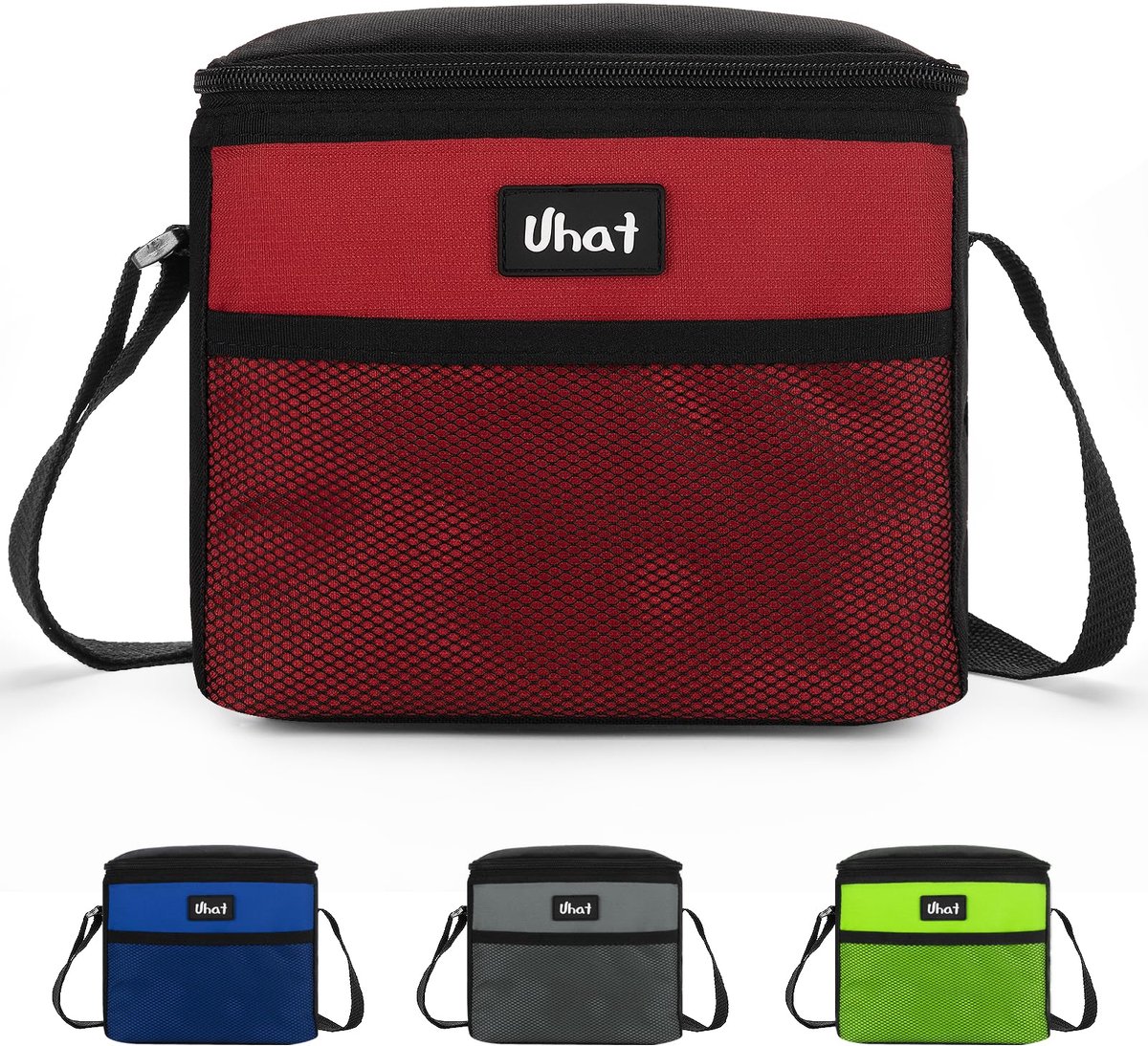 Koelere lunchbox 5 l - thermische tas - met twee compartimenten - ideaal voor werk en school - ShopVlot