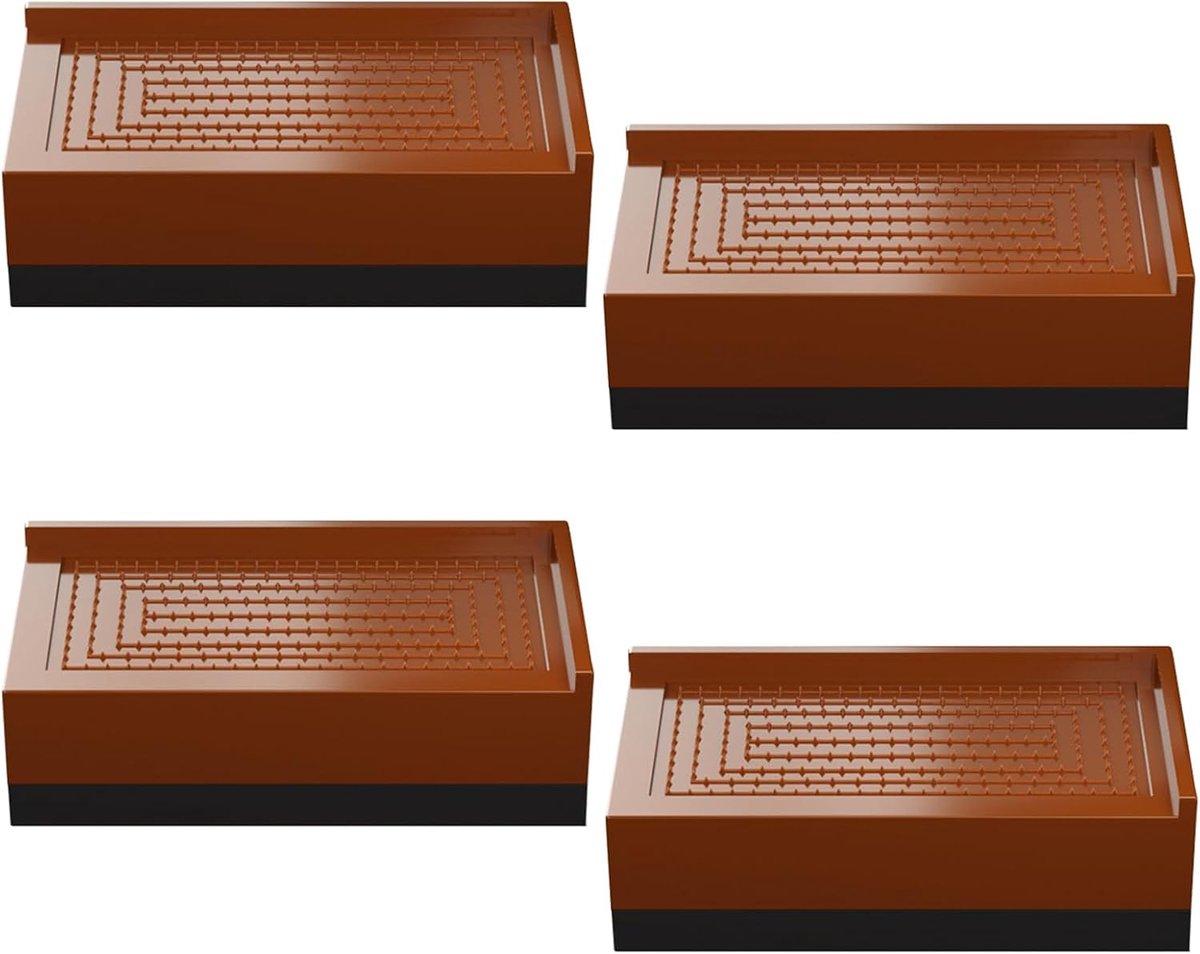 4 Pieces Furniture Booster Legs Sofa Coffee Table Bed Foot Booster Furniture Riser Furniture Booster Height Increases - ShopVlot