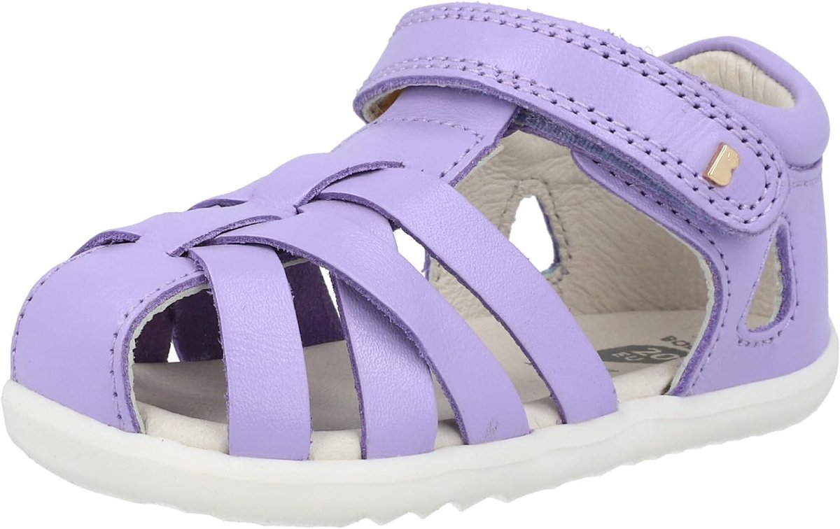Bobux Step Up Tropicana II Purple Quickdry Premium Leather Fischer Sandals - ShopVlot