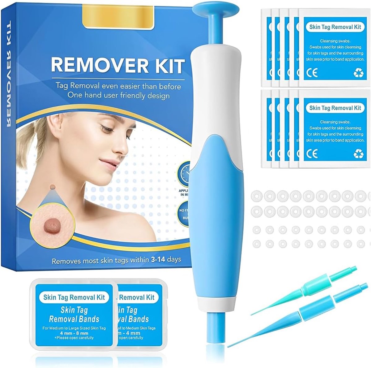Huidplaatjes, Huidcorrectorkit, Gerichte verzorging thuis, Voor een gladde en egale huid, - ShopVlot
