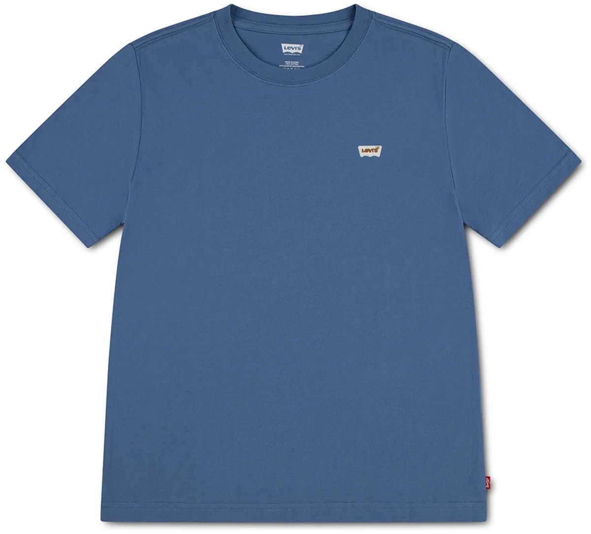 Levi´s ® Kids Batwing Chest Hit T-shirt Met Korte Mouwen Blauw 4 Years Jongen