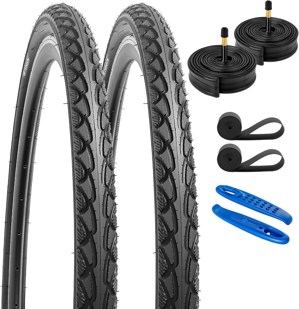 Fietsbanden 28 inch - 28 x 1.60 - Inclusief binnenband - Geschikt voor verschillende maten