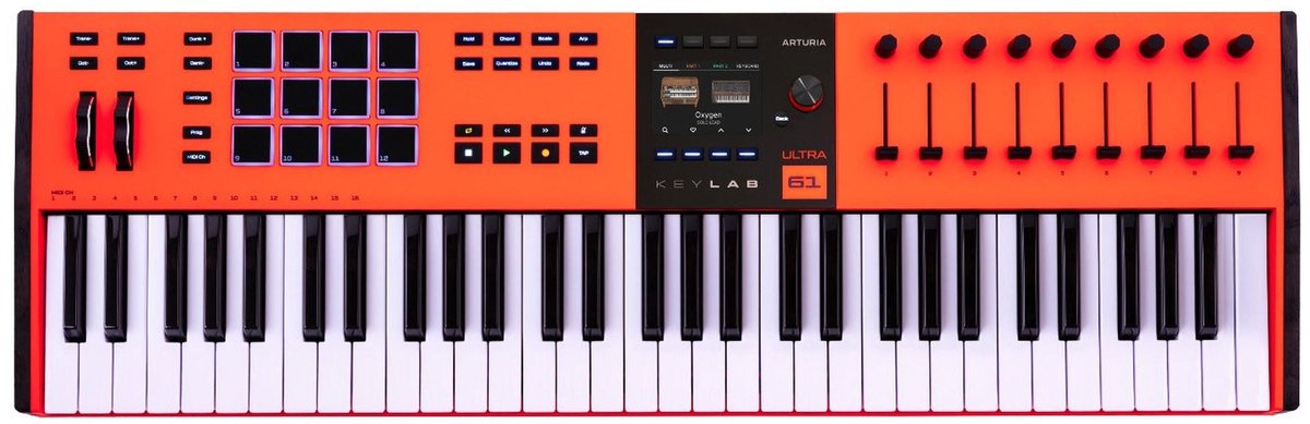 Arturia KeyLab 61 Mk3 Ultra Limited Edition 61-toets MIDI Keyboard Controller