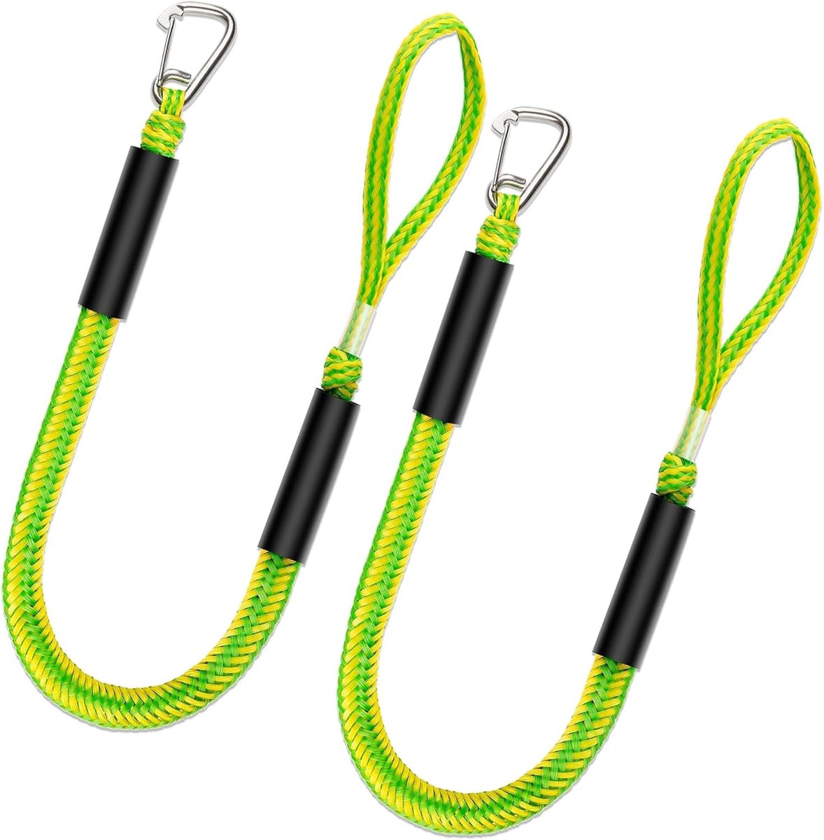 Vastlegger met 91 cm Bungee-Docklijn - Groen - 61 cm - Onmisbaar Accessoire voor Watervaartuigen
